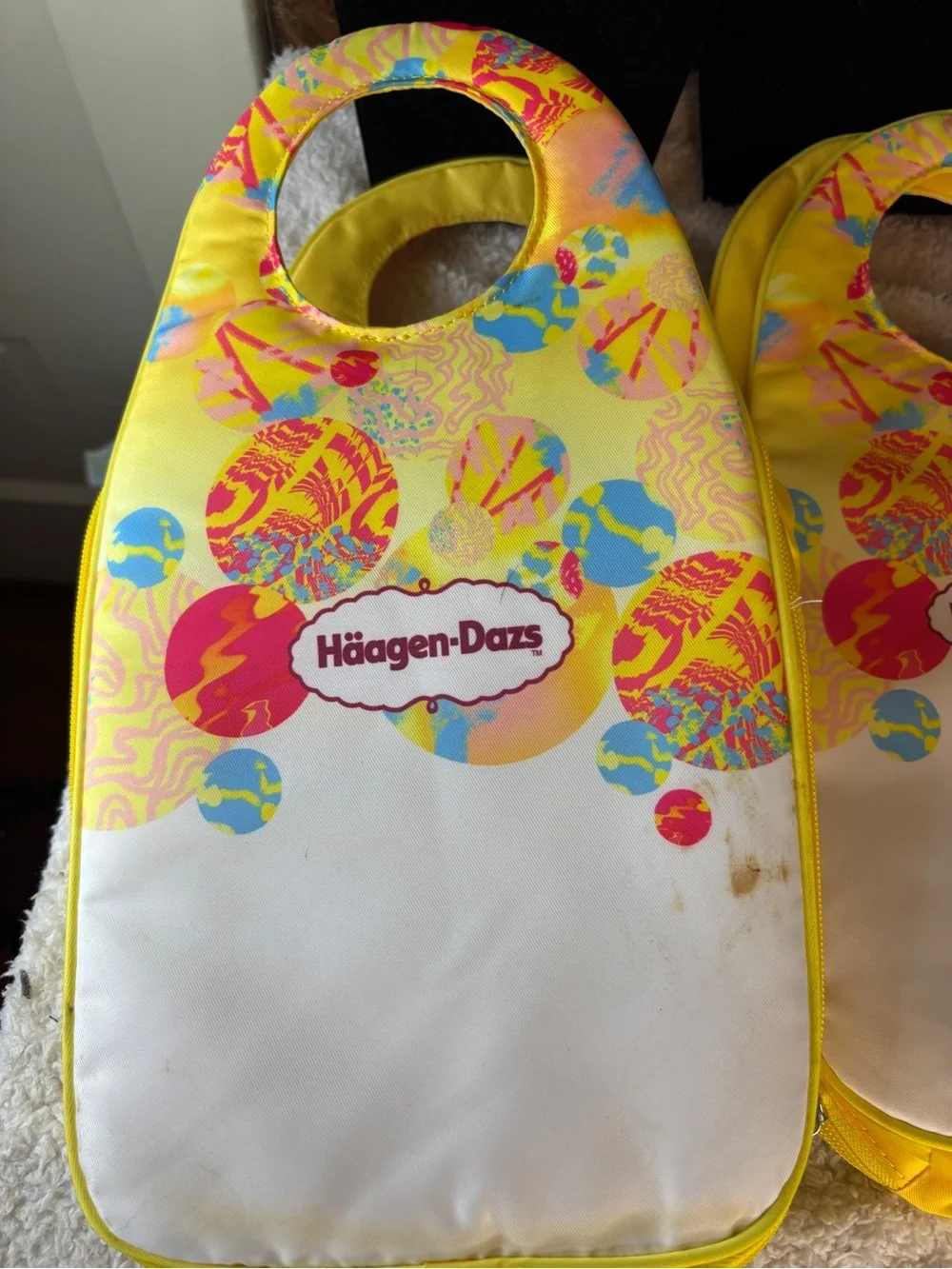 Set of 2 Insulated Lunch Bags Meal carrier New